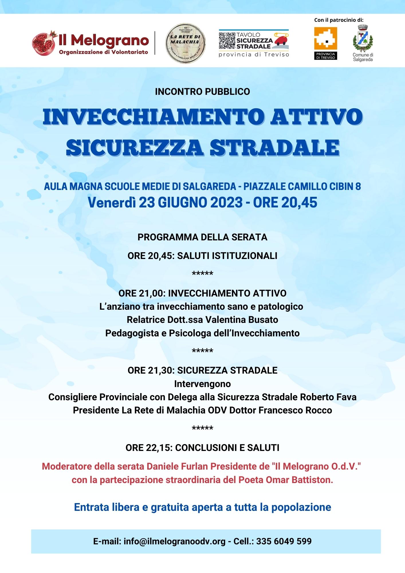 Locandina Incontro pubblico Salgareda