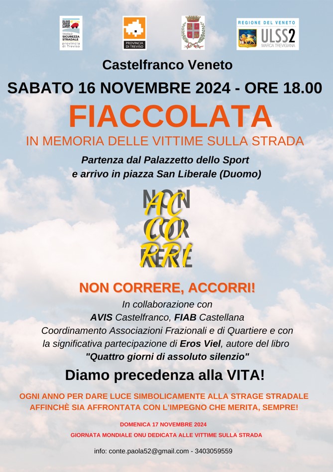 locandina fiaccolata 16 novembre