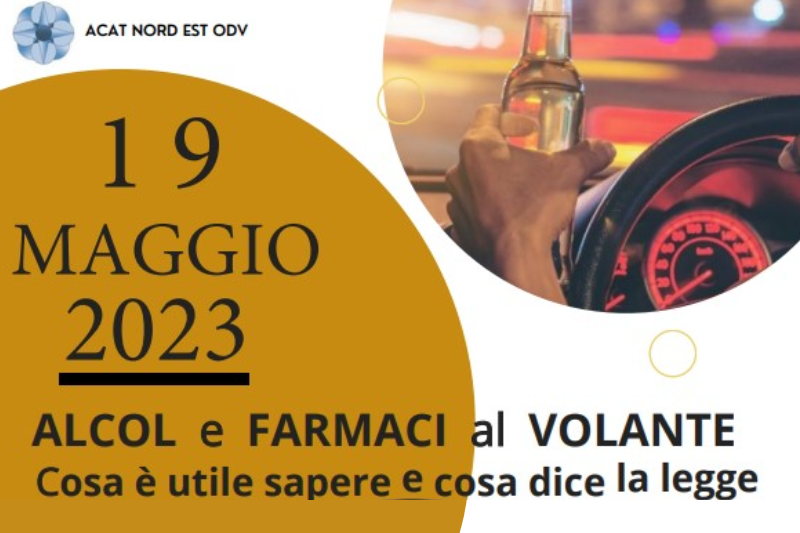 Riese Pio X, il 19 maggio l'incontro "Alcol e farmaci al volante: cosa è utile sapere e cosa dice la legge"